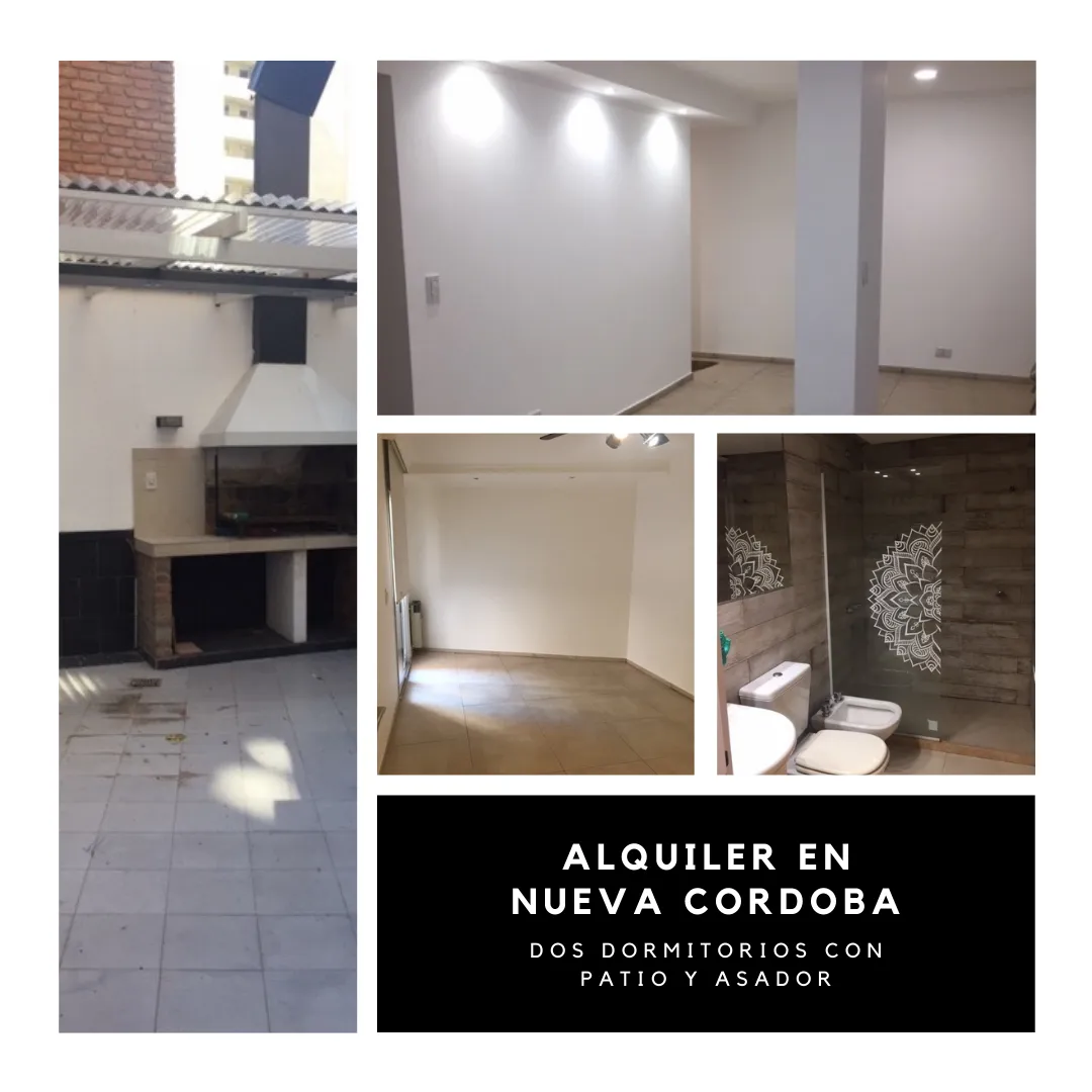 IMPERDIBLE DPTO EN ALQUILER EN NUEVA CORDOBA