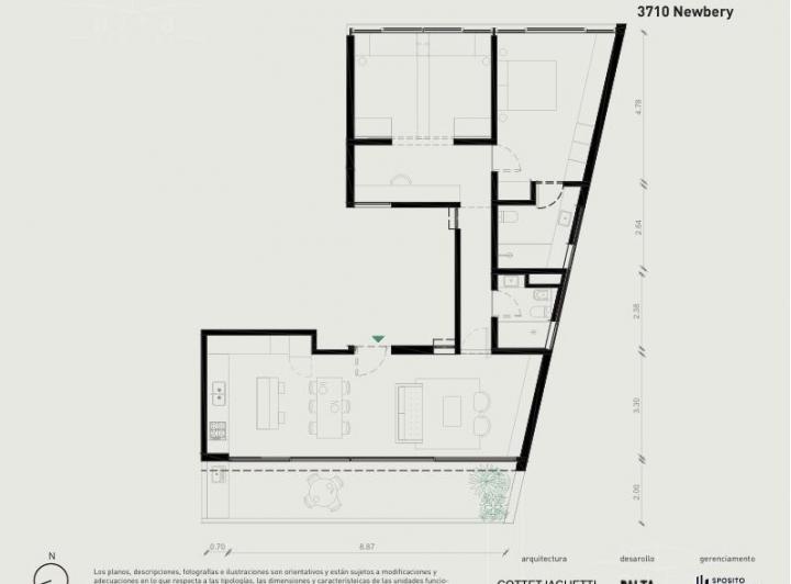 Departamento · 103m² · 4 Ambientes