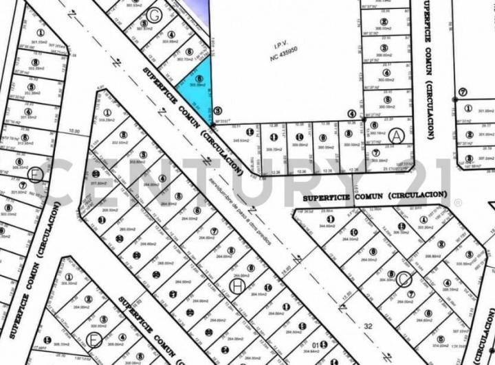 Terreno · 322m²