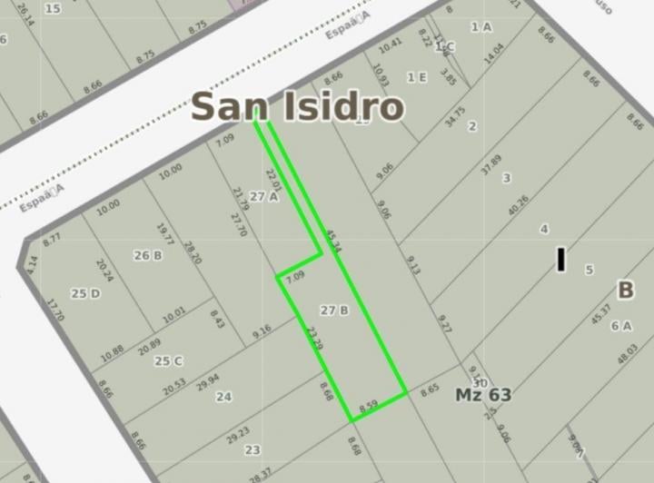 Terreno · 233m²
