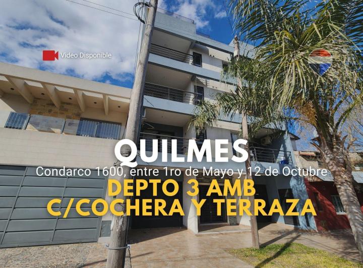 Departamento · 103m² · 3 Ambientes · 1 Cochera