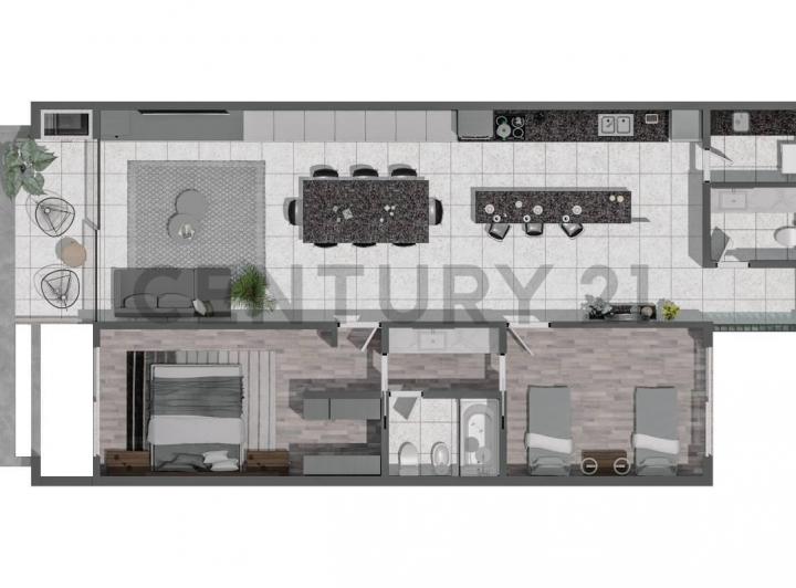Departamento · 70m² · 3 Ambientes