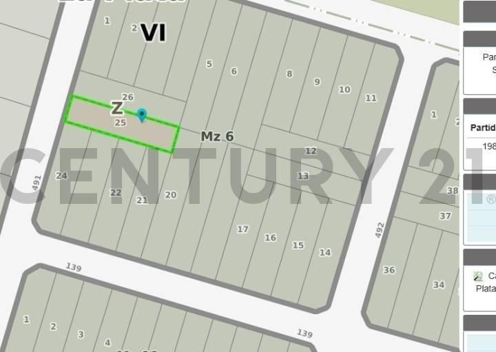 Terreno · 425m²