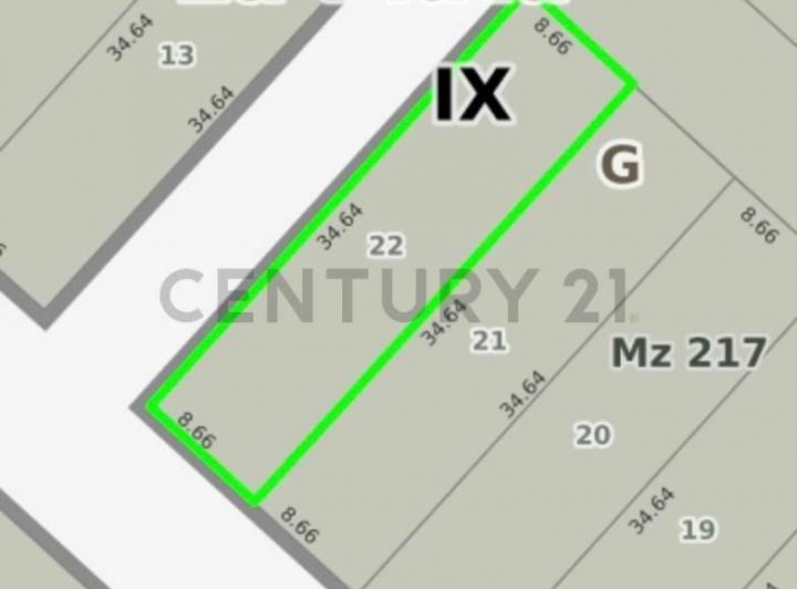 Terreno · 299m²