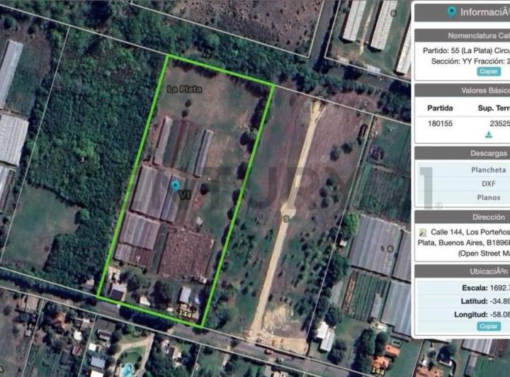 Terreno · 23525m²