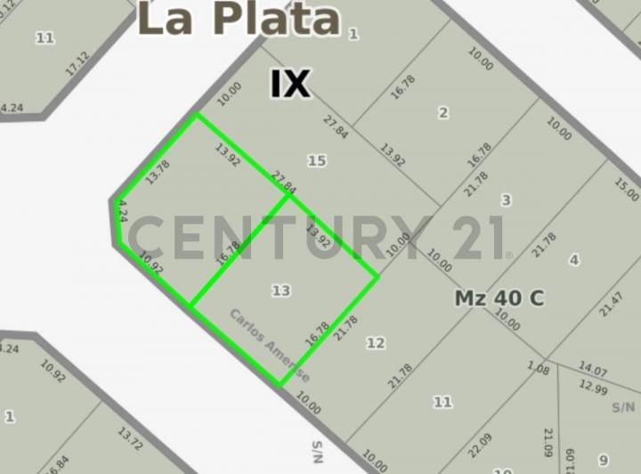 Terreno · 463m²