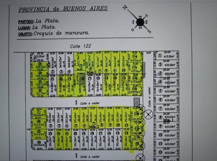 Terreno · 420m²