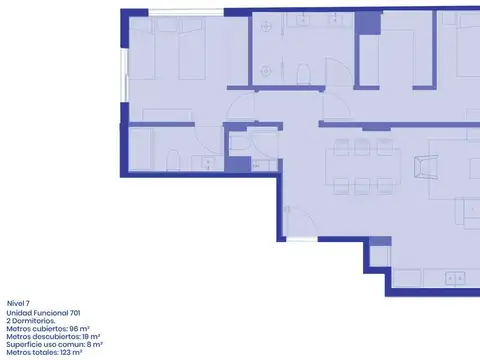 Departamento en Venta en Las Cañitas, Palermo