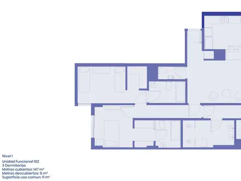 Departamento en Venta en Las Cañitas, Palermo