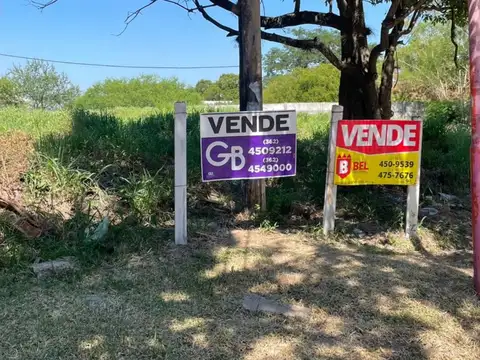 Terreno en  venta