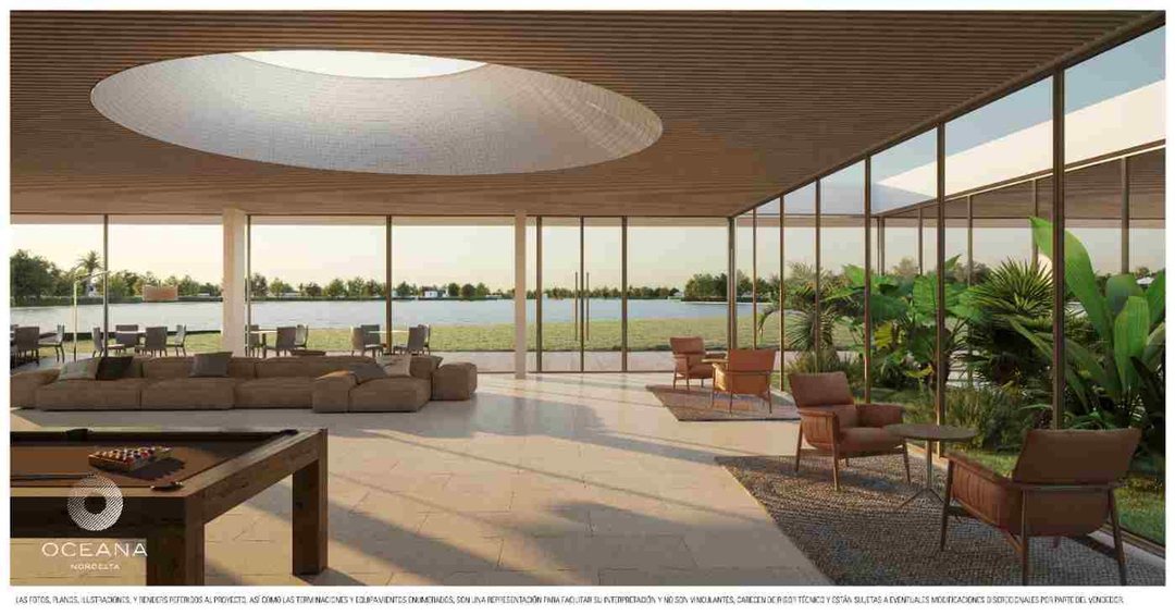 VENTA OCEANA, NORDELTA - DEPTO 3 AMB CON COCHERA
