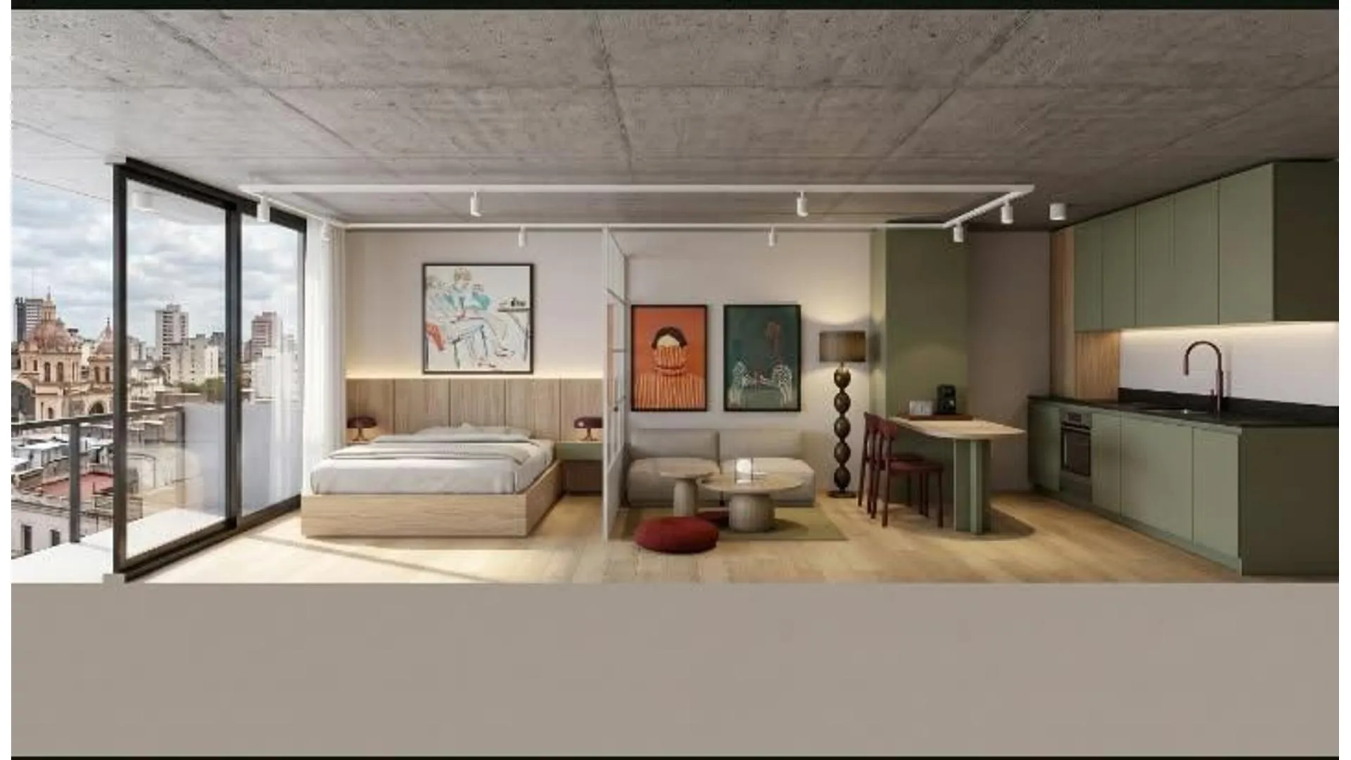 LOFT Y UN DORMITORIO CON BALCÓN CONSULTE ENTREGA!!