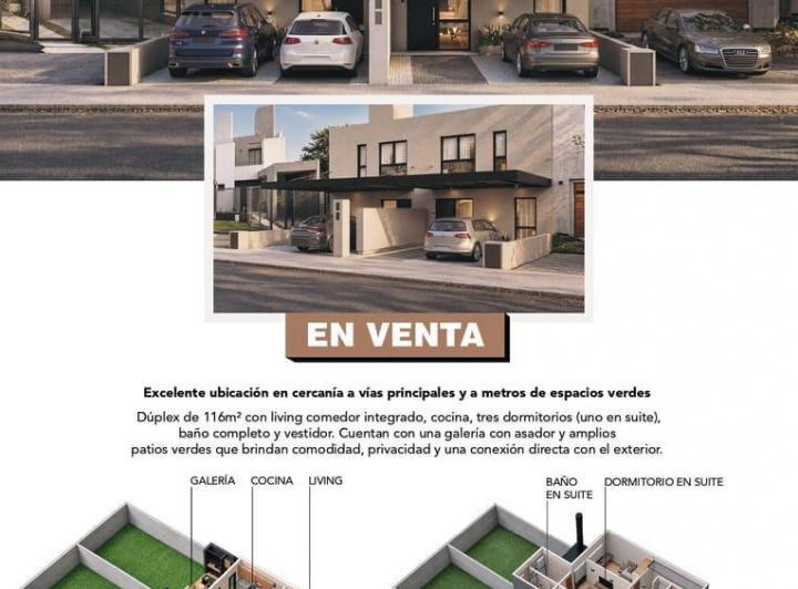 Departamento · 116m² · 5 Ambientes · 2 Cocheras