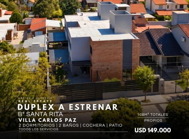 Casa · 108m² · 3 Ambientes · 1 Cochera