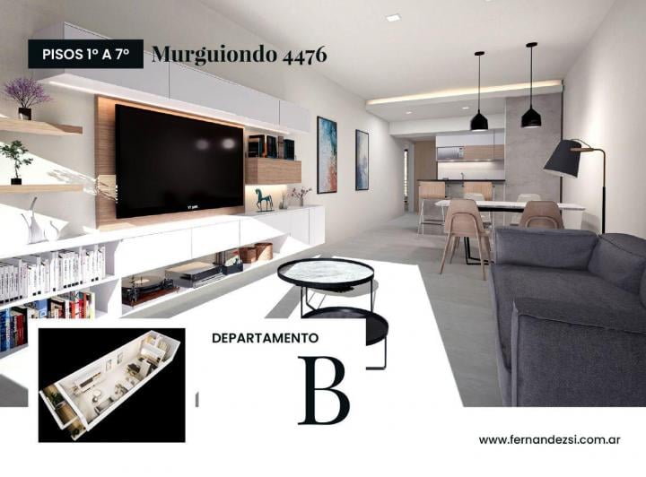 Departamento · 39m² · 1 Ambiente