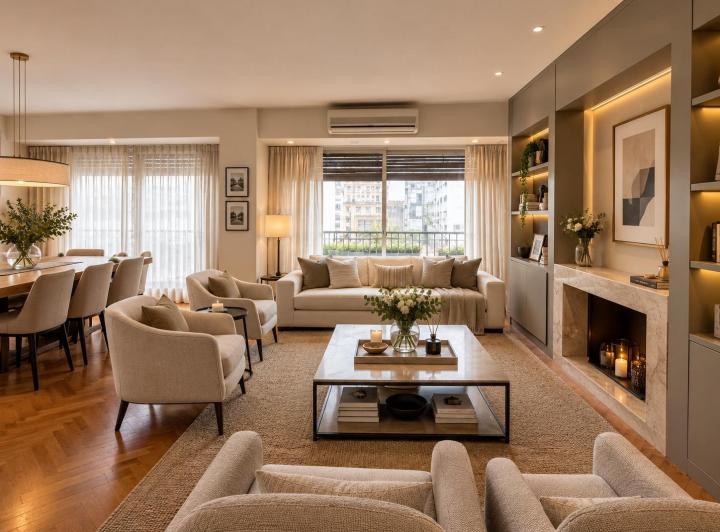 Departamento · 135m² · 4 Ambientes · 1 Cochera