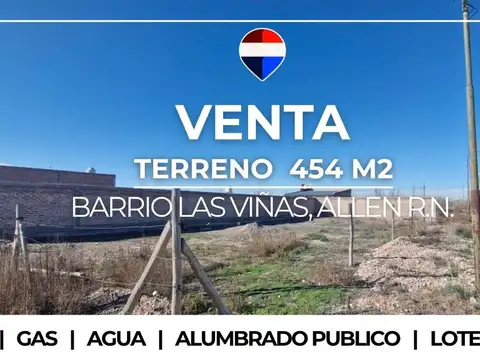 Lote en venta allen