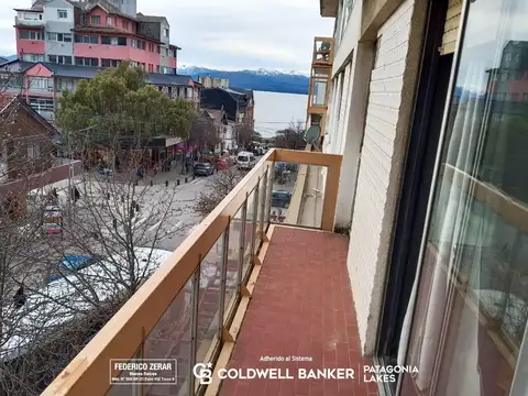 Departamento 3 dormitorios, amoblado, con balcón y vista al lago