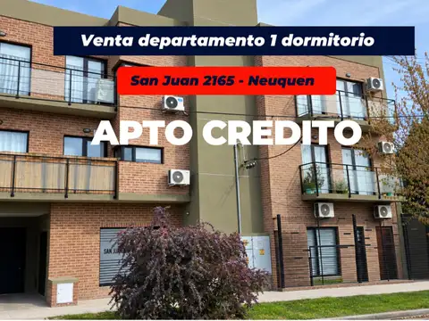 Venta depto 1 dormitorio - bvd san juan -neuquen