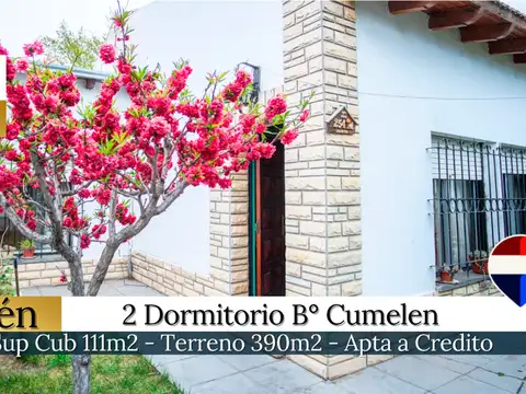 Venta casa 2 dormitorios en b° cumelen neuquén