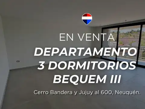 Departamento 3 dormitorios en venta en neuquen