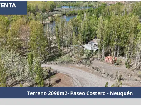 Terreno 2087m2 - paseo costero - neuquén