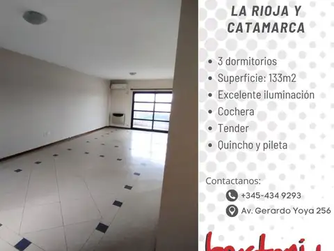 Hermoso departamento. amplio. centrico.