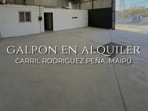 Galpón en alquiler de 120m2 ubicado en general guitérrez