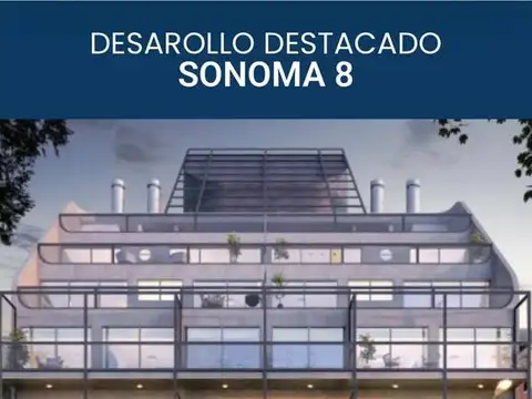 Venta departamento en pozo - sonoma 8 - b gral paz