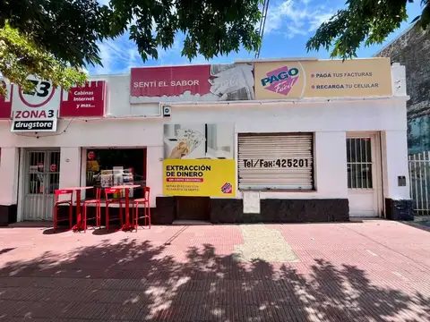 Local comercial + 3 deptos a refaccionar la falda