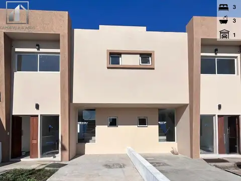 Duplex 3 dormitorios - brisas de manantiales