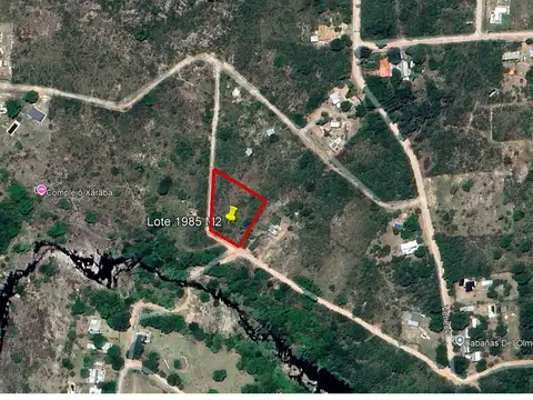 Venta lote bialet masse 1986m2 a metros rio tanti