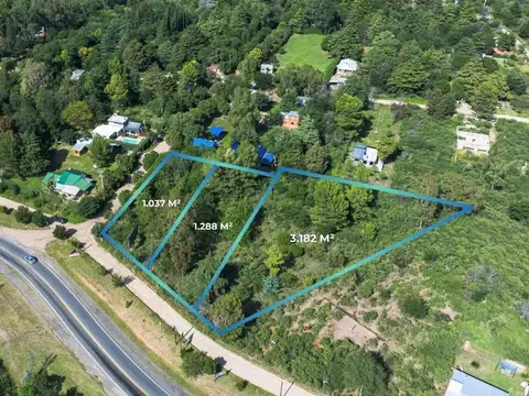 Venta 3 lotes contiguos sobre ruta 38 - venta individual o en bloque - escritura inmediata