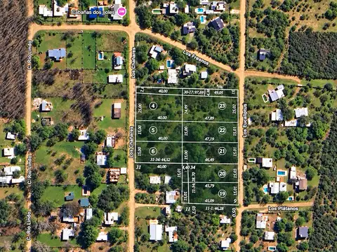 8 lotes y una casa en villa los aromos