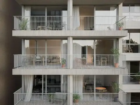 Departamento en venta de un dormitorio en contruccion en lourdes