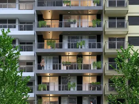 Venta | departamento 2 dormitorios con amenities - brown 1700 - zona río rosario