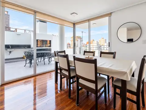 Piso exclusivo de 3 dormitorios con terraza privada sobre bv. oroño – apto crédito