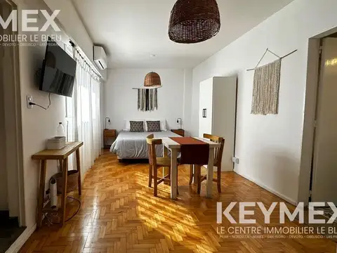 Departamento en balvanera monoambiente en alquiler amueblado