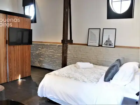 San telmo. moderno loft con detalles clásicos. alquiler temporario
