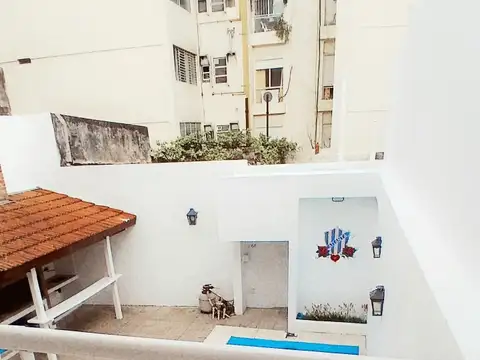 Alquiler casa de 4 dorm. con pileta, cochera en villa crespo