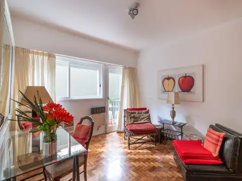 Exclusivo 2 ambientes con balcón en palermo | alquiler temporario