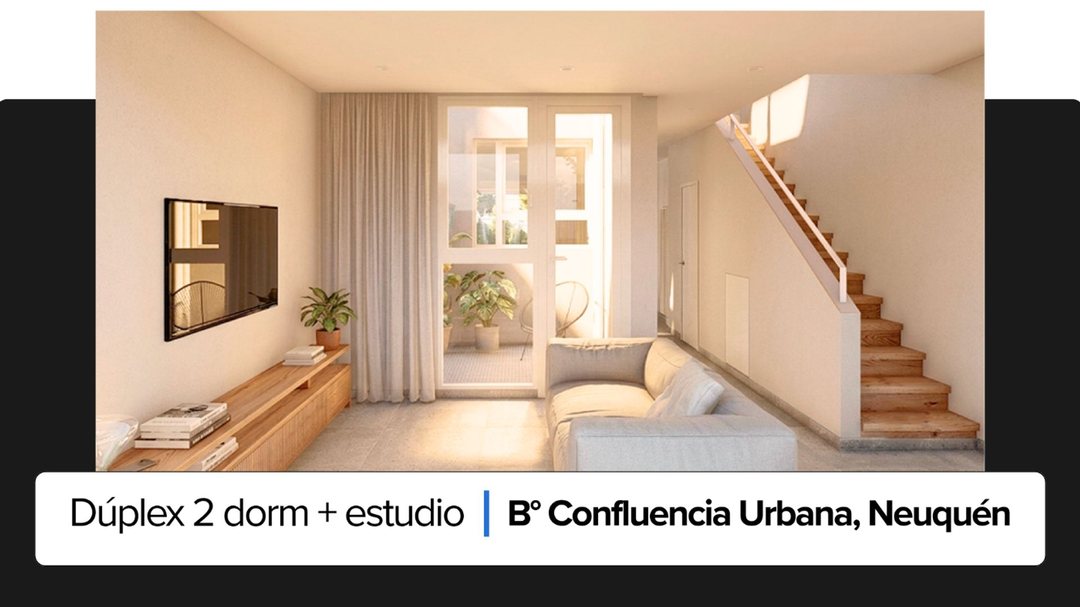 VENTA Duplex 2 dorm + Estudio, Confluencia Neuquen