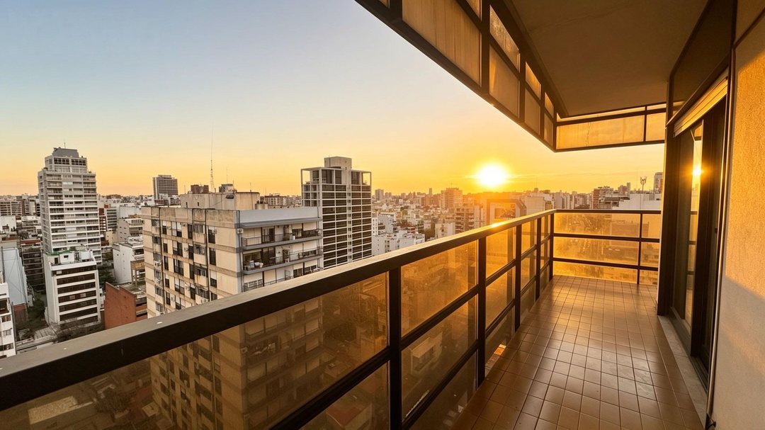 VENTA DEPTO 4 AMB PISO 15 C/ 2 COCHERAS BELGRANO C