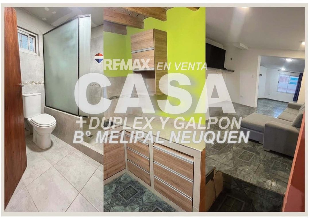 VENTA CASA 2 DORMITORIOS + DUPLEX 1 DORMITORIO