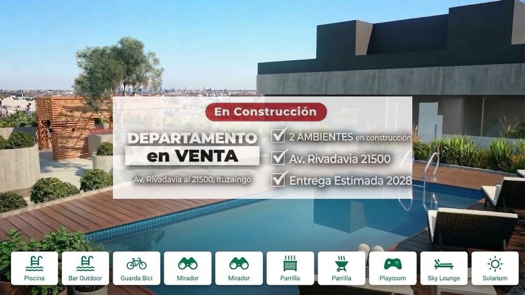 DEPARTAMENTO 2 AMBIENTES VENTA ITUZAINGO BALCON