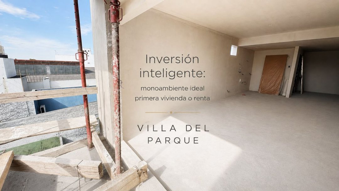 DEPARTAMENTO MONOAMBIENTE VENTA V DEL PARQUE BALCO