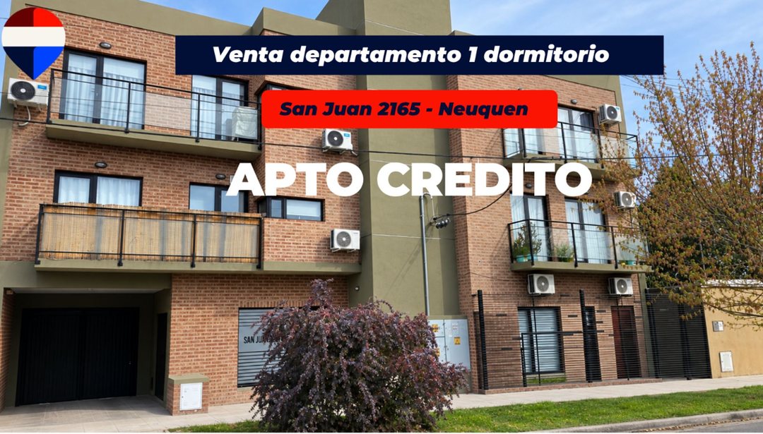 VENTA DEPTO 1 DORMITORIO - BVD SAN JUAN -NEUQUEN