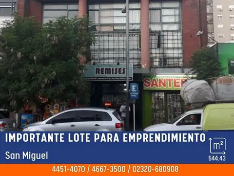 Terreno en Venta en San Miguel, Partido de San Miguel