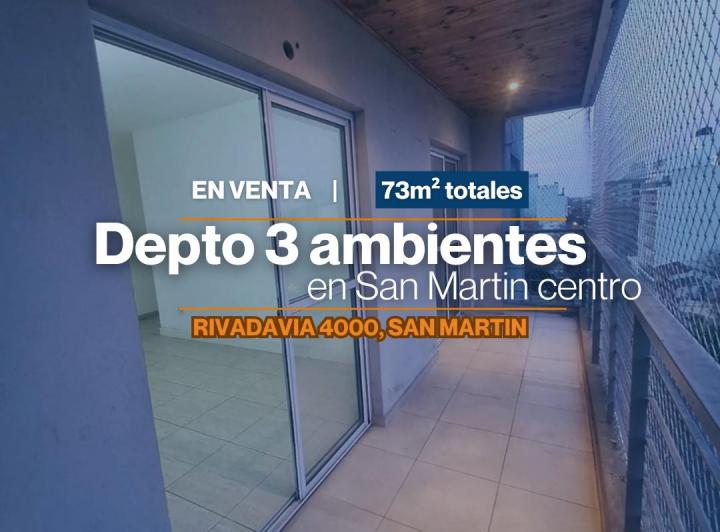 Departamento · 66m² · 3 Ambientes