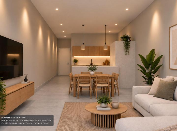 Departamento · 43m² · 1 Ambiente